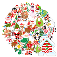 thumbnail image 1 of 35pcs-50pcs Cute Stationery Stickers Holiday Kids Stickers Wave Christmas Stickers for Luggage Phone Laptop, 1 of 9