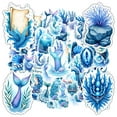 thumbnail image 1 of 35pcs-50pcs Cute Stickers Mermaid Stationery Stickers Ocean Animal Stickers for Luggage Phone Notebooks, 1 of 9