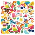 thumbnail image 1 of 35pcs-50pcs Cute Summer Stickers Tropical Fruit Stationery Stickers Holiday Kids Stickers for Suitcase Phone Laptop, 1 of 9
