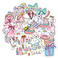thumbnail image 1 of 35pcs-50pcs Cute Unicorn Stickers Rainbow Stickers Sweet Fun Stickers for Laptops Notebooks Suitcases, 1 of 9