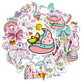 thumbnail image 1 of 35pcs-50pcs Cute Unicorn Stickers Rainbow Stickers Sweet Fun Stickers for Laptops Notebooks Suitcases, 1 of 9