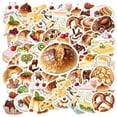 thumbnail image 1 of 35pcs-50pcs Delicious Stickers Food Yummy Stickers Bakery Stickers for Laptops Suitcase Fridge, 1 of 9
