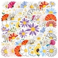 thumbnail image 1 of 35pcs-50pcs Floral Stickers Nature Daisy Stationery Stickers Cute Kids Stickers for Laptops Notebooks Fridge, 1 of 9