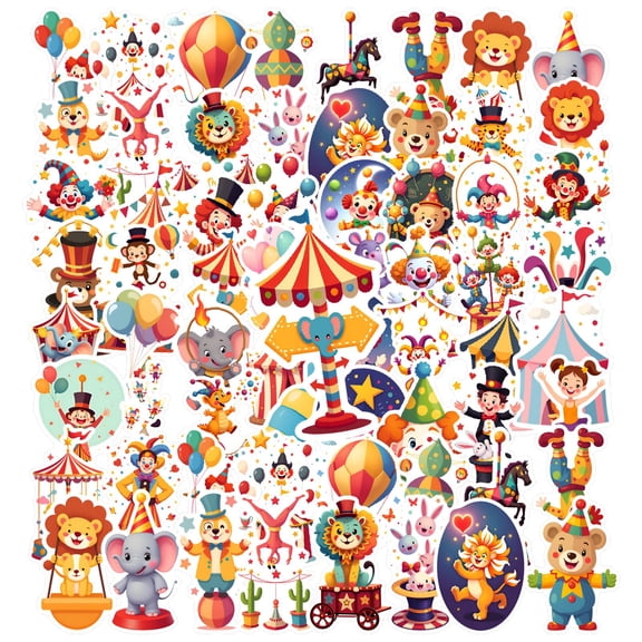 35pcs-50pcs Funny Stickers Animal Stickers Stickers Kids Stickers PVC Sticker for Phones Laptops Suitcases