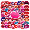 thumbnail image 1 of 35pcs-50pcs Glamorous Stickers Stationery Stickers Art Lips Kids Stickers for Laptops Suitcase Fridge, 1 of 9