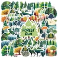 thumbnail image 1 of 35pcs-50pcs Nature Stickers Forest Adhesive Wildlife Decals Trees for Laptops Suitcase Phone, 1 of 9