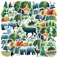 thumbnail image 1 of 35pcs-50pcs Nature Stickers Forest Adhesive Wildlife Decals Trees for Laptops Suitcase Phone, 1 of 9