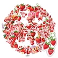 thumbnail image 1 of 35pcs-50pcs Red Stickers Stationery Stickers Sweet Kids Stickers Funny DIY Stickers for Laptops Suitcases, 1 of 9