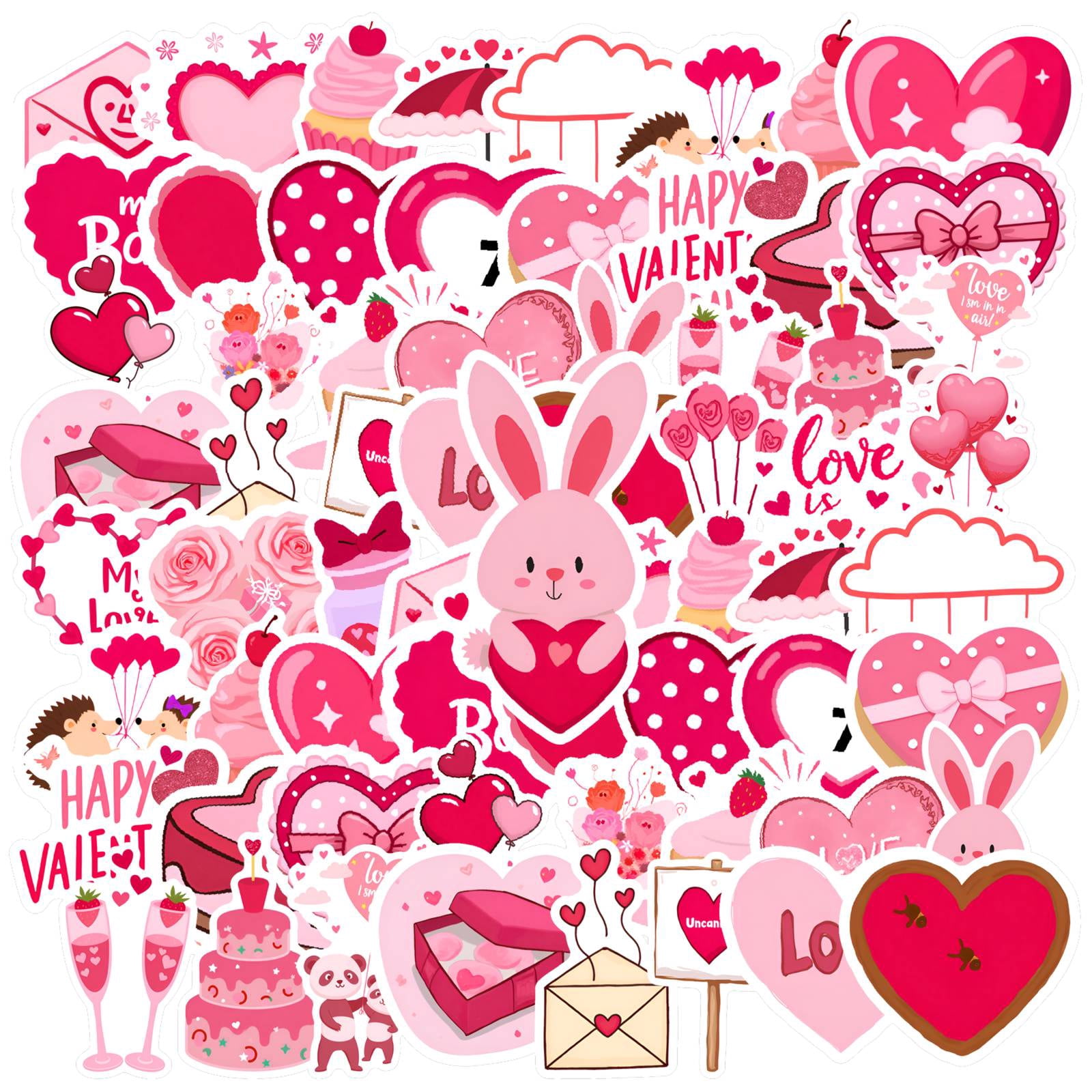 Rematic Sticker 35pcs-50pcs Romantic Stationery Sticker Lovely Teacher Reward Stickers ...