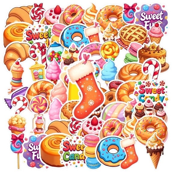 35pcs-50pcs Sweet Stickers Stationery Cute Stickers Children Stickers Animal Stickers for Suitcase Fridge Phone