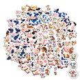 thumbnail image 1 of 35pcs-70pcs Adorable Animal Stickers Cute Cow Kids Stickers Toy for Phone Laptop Suitcase, 1 of 9