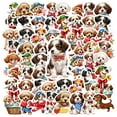thumbnail image 1 of 35pcs-70pcs Adorable Puppies Stickers Animal Cartoon Stickers Fun Decals for Luggage Suitcase Laptop, 1 of 9