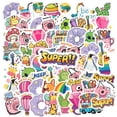thumbnail image 1 of 35pcs-70pcs Cute Alien DIY Stickers Animal Stationery Stickers Reward Stickers for Phone Laptop Suitcase, 1 of 9