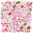 thumbnail image 1 of 35pcs-70pcs Cute Stationery Stickers Pink Kids Stickers  Retro DIY Stickers for Laptops Notebooks Phones, 1 of 9