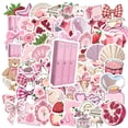 thumbnail image 1 of 35pcs-70pcs Cute Stationery Stickers Pink Kids Stickers  Retro DIY Stickers for Laptops Notebooks Phones, 1 of 9