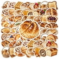 thumbnail image 1 of 35pcs-70pcs Delicious Stickers Stationery Bakery Stickers PVC Dessert Stickers for Luggage Laptop Fridge, 1 of 9
