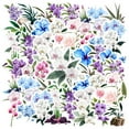 thumbnail image 1 of 35pcs-70pcs PVC Orchid Stickers Nature Flower Stickers Botanical Plants Stickers for Phone Luggage Laptop, 1 of 9