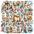 thumbnail image 1 of 35pcs Adorable Otter Stickers Playful Animals PVC Stickers for Notebooks Luggage Laptops, 1 of 9