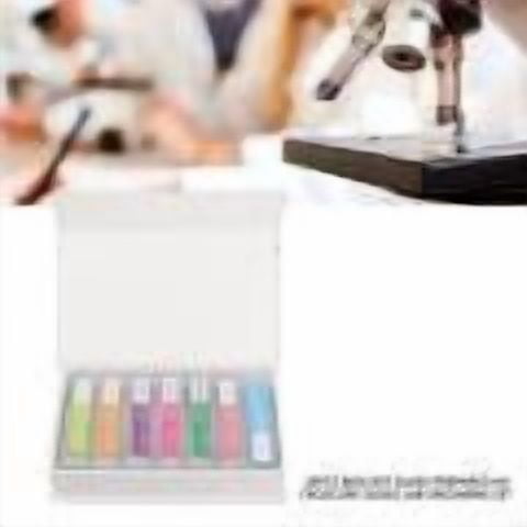 35pcs Biology Glass Prepared Microscope Slides Lab Specimens Set