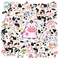thumbnail image 1 of 35pcs Cartoon Animal Stickers Funny Cow Decals Cute Stickers for Phone Laptop Suitcase, 1 of 9
