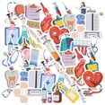 thumbnail image 1 of 35pcs Cartoon Nurse Stickers  Equipment Stickers Doctor Decals for Suitcases Laptops Notebooks, 1 of 9