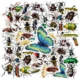 thumbnail image 1 of 35pcs Cartoon Sticker Animal Funny Stationery Stickers Graffiti Insect Stickers for Suitcase Laptop Phone, 1 of 9