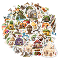 thumbnail image 1 of 35pcs Charming Stickers Fairy Tale Animal Stickers Whimsical Decals for Suitcase Guitar Notebook, 1 of 9