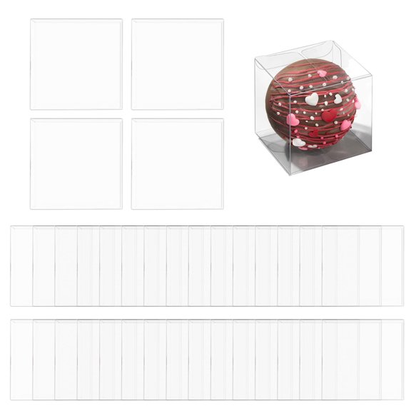 35pcs Clear Macarons Display Boxes for Elegant Packaging at Weddings Birthdays and Special Occasions Daily Use