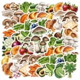 thumbnail image 1 of 35pcs Colorful Food Stickers Kids Stickers  Realistic Vegetable Stickers DIY Stickers for Laptops Notebooks Suitcases, 1 of 9