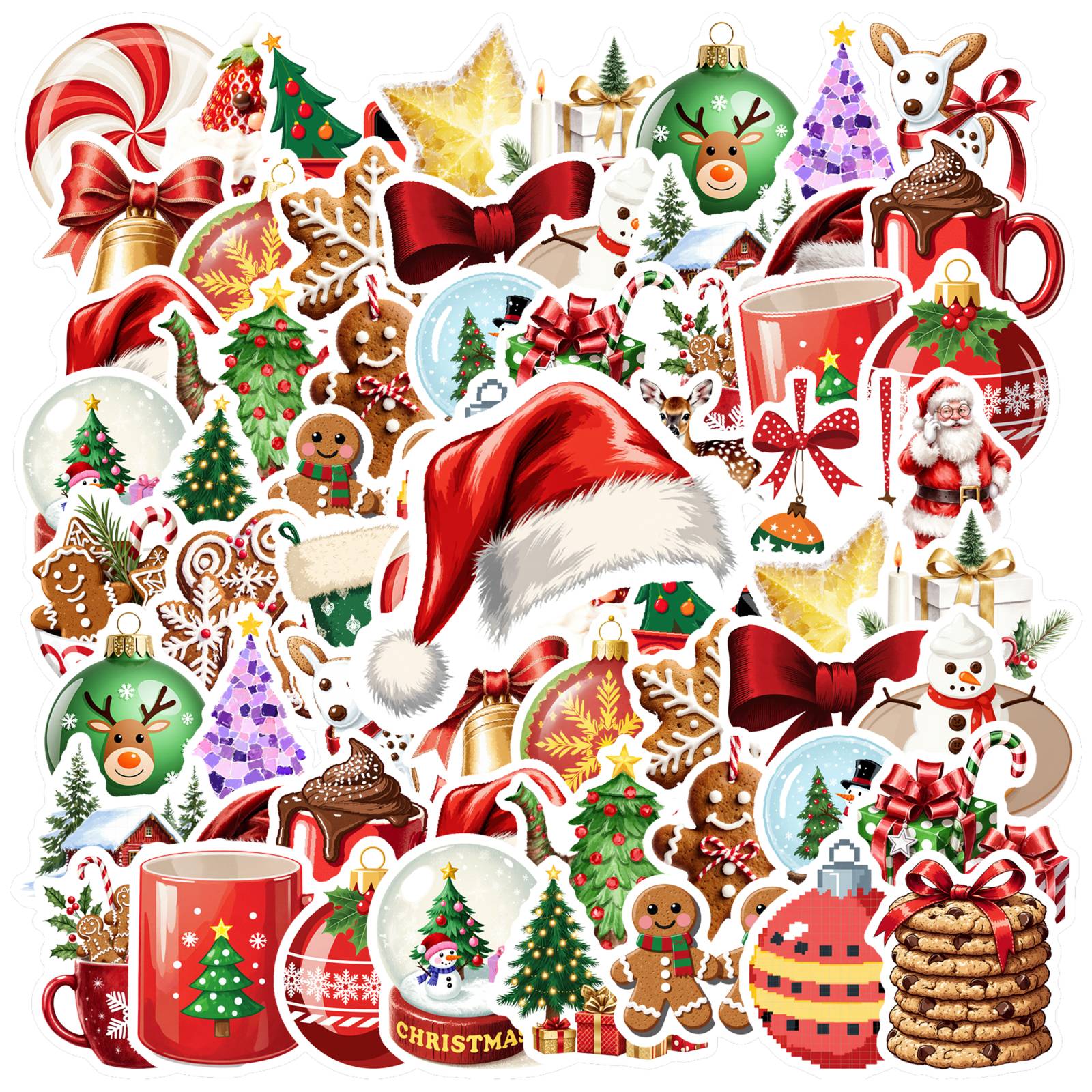 Ffe Sticker 35pcs Colorful Stickers DIY Stickers Festive School Supplies Stationery ...