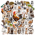 thumbnail image 1 of 35pcs Cute Animal Stickers Adorable Wildlife Stationery Stickers Fun Kids Stickers for Laptops Notebooks Fridge, 1 of 9