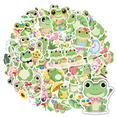 thumbnail image 1 of 35pcs Cute Frog Stickers Nature Funny Stickers Garden Stickers Suitable for Suitcases Laptops Phones, 1 of 9