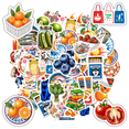 thumbnail image 1 of 35pcs Cute Fruits Stickers Colorful Kitchen Stickers Animal Stickers for Laptops Notebooks Suitcases, 1 of 9