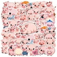 thumbnail image 1 of 35pcs Cute Pig Stickers Animal Kids Stickers Cartoon Funny Stickers for Notebook Suitcase, 1 of 9