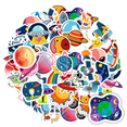 thumbnail image 1 of 35pcs Cute Space Stationery Stickers Astronaut Funny Stickers UFO Kids Stickers Toy for Phone Laptop Suitcase, 1 of 9