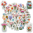 thumbnail image 1 of 35pcs Cute Stickers Flower Stickers Beautiful Stickers for Laptops Notebooks Suitcases, 1 of 9