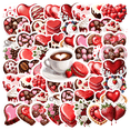 thumbnail image 1 of 35pcs Cute Valentines Heart Stickers Sweet Dessert Animal Stickers for Notebooks Laptops Suitcases, 1 of 9