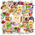 thumbnail image 1 of 35pcs Funny Animal Stickers Cute Kids Stickers Food PVC Stickers for Laptops Notebooks Phones, 1 of 9