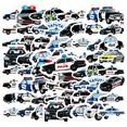 thumbnail image 1 of 35pcs Funny Stickers Police Stickers Waterproof Graffiti Stickers Police Car Stickers for Luggage Notebooks Phone, 1 of 9