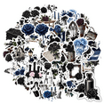 thumbnail image 1 of 35pcs Gothic Floral Stickers Stationery Stickers Vintage Stationery Stickers Kids Stickers Toy for Luggage Laptop Car Sticker, 1 of 9