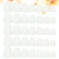 35pcs Guitar Fingertip Protectors Silicone Finger Guards for Ukulele