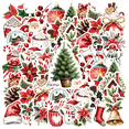 thumbnail image 1 of 35pcs Holiday Stickers Christmas Stickers Red Decor Stickers for Laptops Notebooks Suitcases, 1 of 9