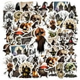 thumbnail image 1 of 35pcs Horror Stickers Halloween Gothic Stickers Spooky Witch Decals for Phone Laptop Suitcase, 1 of 9