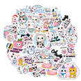 thumbnail image 1 of 35pcs Lovely Stickers Cat Stickers Cute Stickers Party Stickers for Laptops Phones Suitcases, 1 of 9