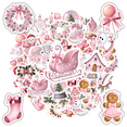 thumbnail image 1 of 35pcs Pink Stickers Stationery Stickers Cute Winter Teacher Reward Stickers Christmas Funny Stickers for Laptops Notebooks Suitcases, 1 of 9