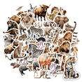 thumbnail image 1 of 35pcs Realistic Animal Stickers Funny Stickers Graffiti Decals for Laptop Phone Suitcase, 1 of 9
