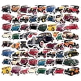 thumbnail image 1 of 35pcs Retro Stickers Stationery Vintage Stickers Cars Decals for Guitar Laptop Suitcase, 1 of 9