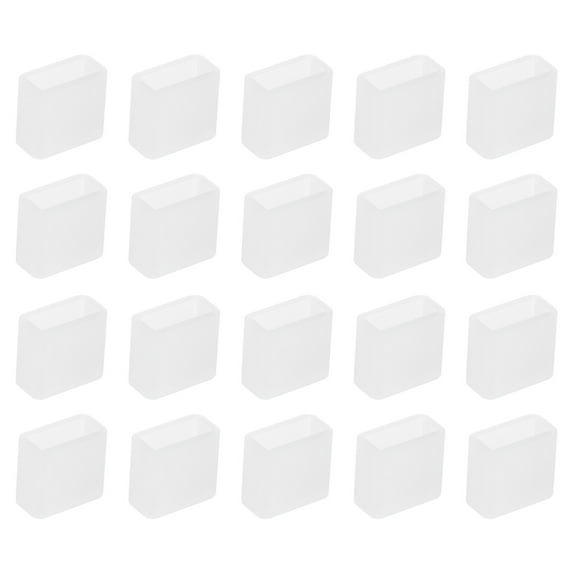 35pcs USB Port Cover Anti Dust TPU USB Type-A Female Ports Protective Cover Protectors, Transparent