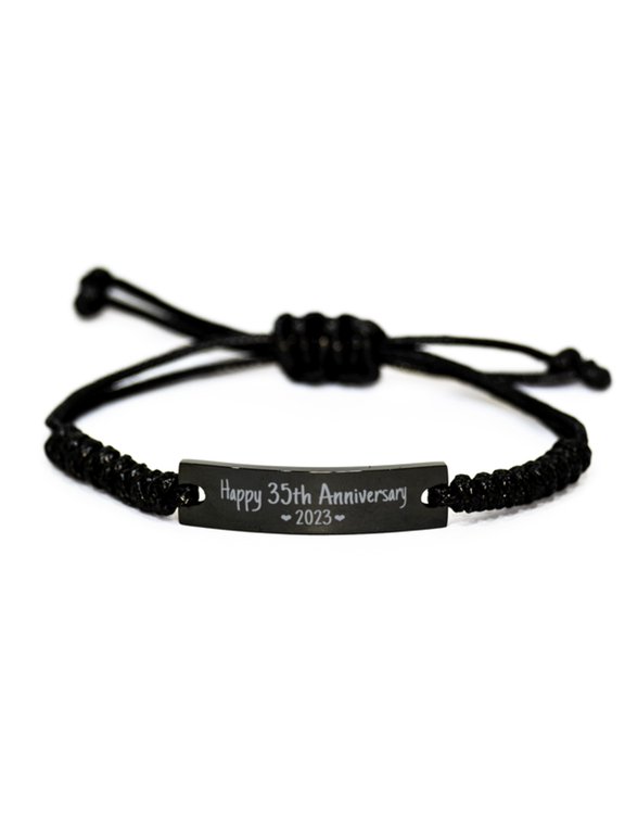 35th Anniversary Bracelet for Husband from Wife 2023 35 Years Anniversary