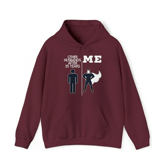 35th Anniversary Hoodie, Gifts, Hooded Sweatshirt